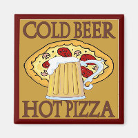 Cold Beer, Hot Pizza Tshirts