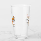 Cold Beer und ein Corgi Beer Glas (Links)