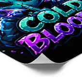 Cold Blooded Alien Emote Poster (Ecke)
