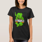 cold blooded gamer gecko lizard reptile T-Shirt (Vorderseite)
