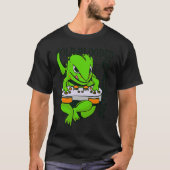 cold blooded gamer gecko lizard reptile T-Shirt (Vorderseite)