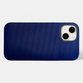 Cold Blue Mesh Case-Mate iPhone Hülle (Rückseite (Horizontal))
