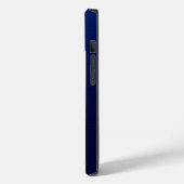 Cold Blue Mesh Case-Mate iPhone Hülle (Rückseite / Links)