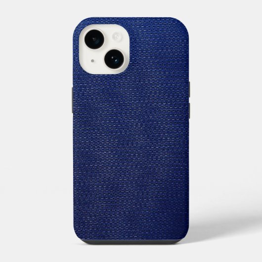 Cold Blue Mesh iPhone Hülle (Rückseite)