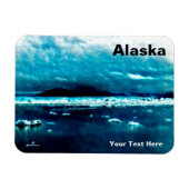 Cold Blue Sea Magnet (Horizontal)