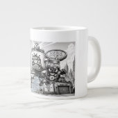 Cold Brew Cruiser: Chillen Jumbo-Tasse (Vorderseite Rechts)