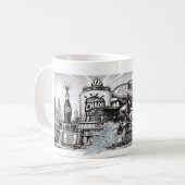 Cold Brew Cruiser: Chillen Kaffeetasse (Vorderseite Links)