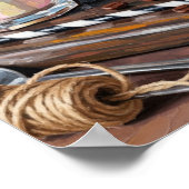 Cold Brew Kaffeemauer Kunst Poster (Ecke)