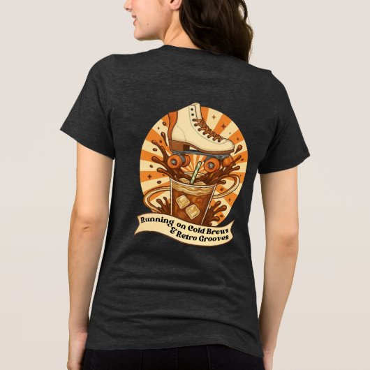 Cold Brew & Retro Grooves Shirt (Rückseite)