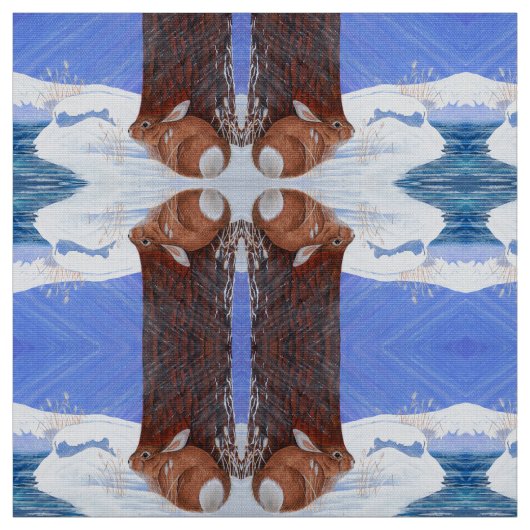 Cold Bunny ~ BRRR! Stoff (Muster)