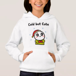 Cold but Niedlich Hoodie - Funny Winter Sweatshirt