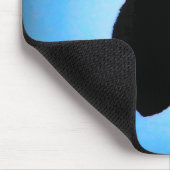 Cold Cat by djoneill Mousepad (Ecke)