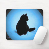 Cold Cat by djoneill Mousepad (Mit Mouse)