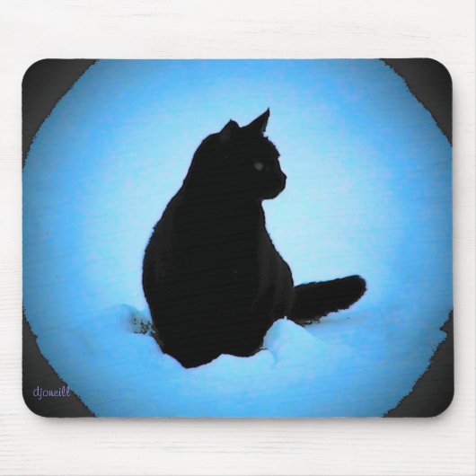 Cold Cat by djoneill Mousepad (Vorne)