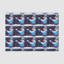 Cold Christmas Caroler 10lb Tissue Seidenpapier