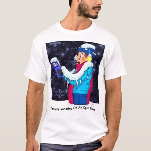 Cold Christmas Caroler T-Shirt (Vorderseite)