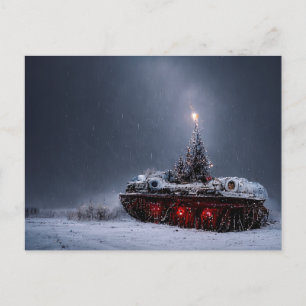 Cold Christmas Postkarte