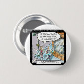 Cold Clean Hands W/Guns Funny Gifts & T-Shirts Button (Vorne & Hinten)