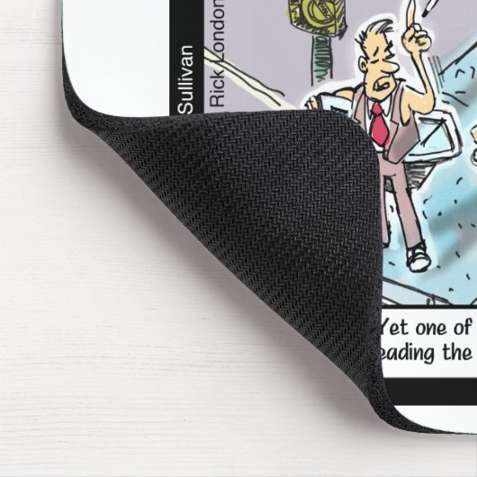 Cold Clean Hands W/Guns Funny Gifts & T-Shirts Mousepad (Ecke)