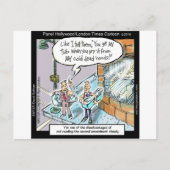 Cold Clean Hands W/Guns Funny Gifts & T-Shirts Postkarte (Vorderseite)