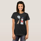 cold cold snow ice snowman snowball cold winter 1 T-Shirt (Vorne ganz)