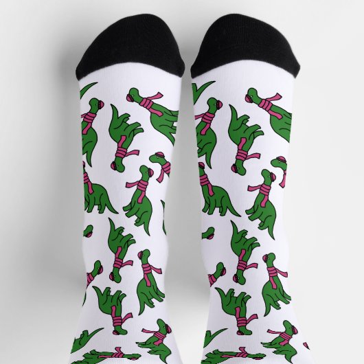 Cold Dinosaurier Socken (Oben)
