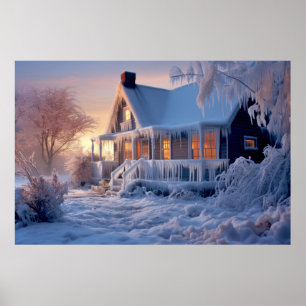 Cold Extreme Nature Force Desaster Power Earth Poster