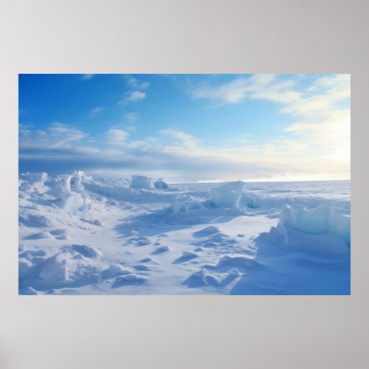 Cold Extreme Nature Force Desaster Power Earth Poster (Vorne)