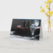 Cold Feet Karte (Gelbe Blume)