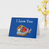 Cold Feet Romantische Valentintagskarte Karte (Gelbe Blume)