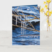 Cold Fingers Karte (Gelbe Blume)