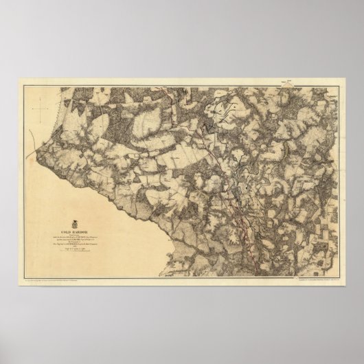 Cold Harbour, Virginia Poster (Vorne)