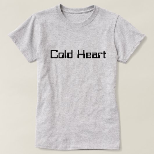 Cold Heart T-Shirt (Design vorne)