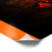 "Cold In Gedicht" von James P. Kinney Poster (Ecke)