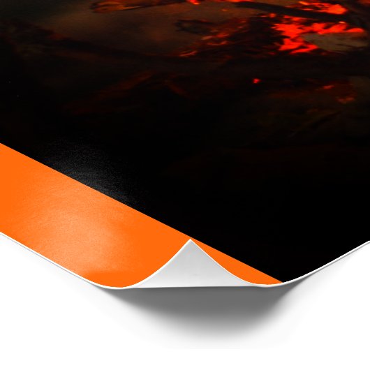 "Cold In Gedicht" von James P. Kinney Poster (Ecke)