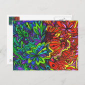 Cold in Hot Postcard Postkarte (Vorne/Hinten)