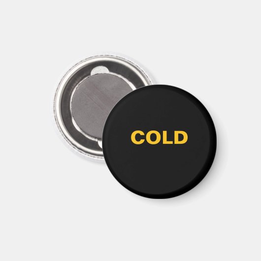 COLD-Logo Magnet (Vorderseite/Rückseite)