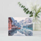 Cold Morning Postkarte (Stehend Vorderseite)