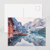 Cold Morning Postkarte (Vorne/Hinten)