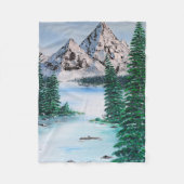 Cold Mountain Fleecedecke (Vorderseite)