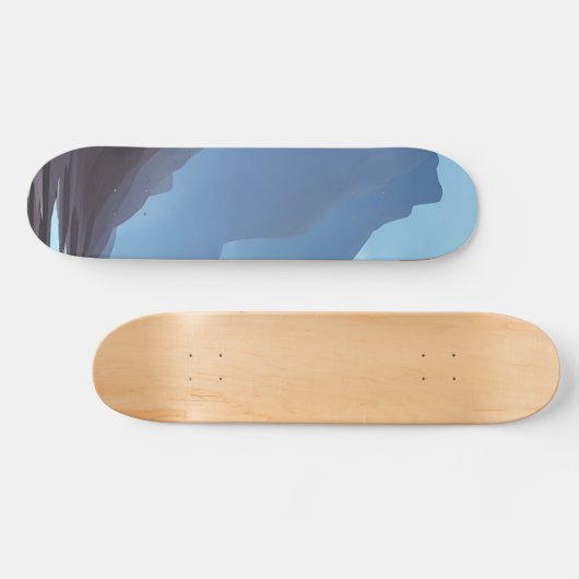 Cold Mountain Skateboard (Horizontal)