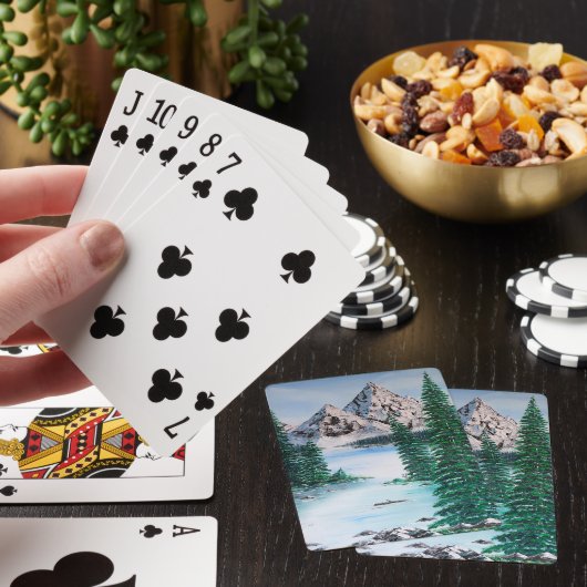 Cold Mountain Spielkarten (In Situ)