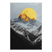 cold mountains and gold moon poster (Vorderseite)