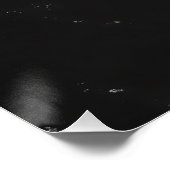 cold mountains and gold moon poster (Ecke)