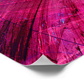 Cold multicolor schöne futuristische Muster. Abst Poster (Ecke)