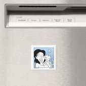 Cold Nose Cat Magnet (In Situ (Geschirrspüler))