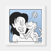 Cold Nose Cat Magnet (Vorne)