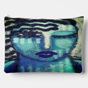 Cold Original Abstrakt Painting on Zubehörtasche