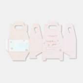 Cold Outdoor Kristall Glitzer Winter Baby Dusche Geschenkschachtel (Ungefaltet)