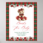 Cold Outdoor Teddy Bear Books for Baby Show Poster (Vorne)